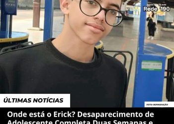 Desaparecimento de jovem completa duas semanas