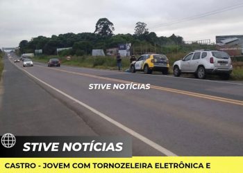 CASTRO | Jovem com tornozeleira eletrônica é encontrado morto com ferimentos de arma de fogo