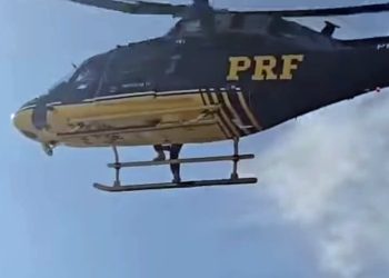Paciente transferido de helicóptero em Itaperuçu