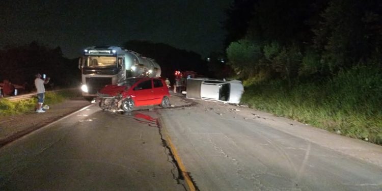 Acidente na Rodovia dos Minérios