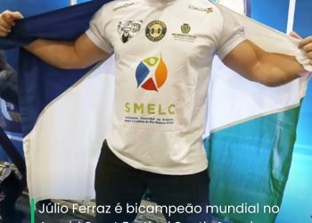 Atleta Rio-branquense brilhou novamente e é campeão mundial…