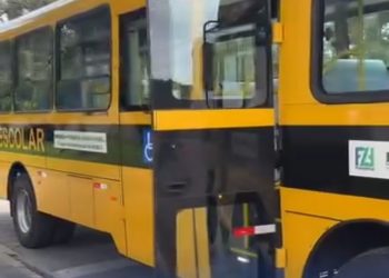 Prefeitura de Rio Branco do Sul recebe novo ônibus escolar zero km para a rede municipal de educação