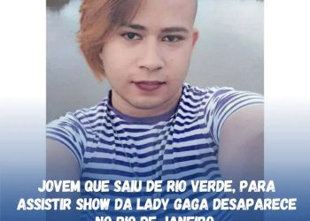 Jovem sai para assistir o show da Lady Gaga e desaparece