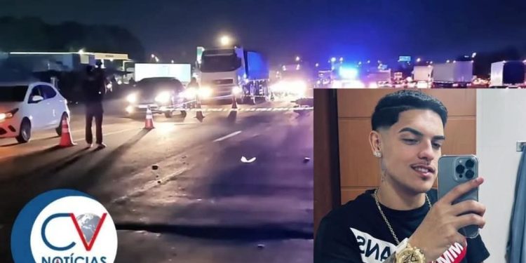 Garupa de moto envolvido em acidente no Contorno Sul morre sete dias após colisão