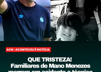 Morre dois enteados da filha de Mano Menezes foram vítimas de um acident