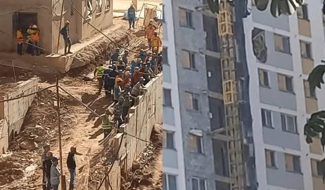 Elevador despenca e mata três pessoas em obra