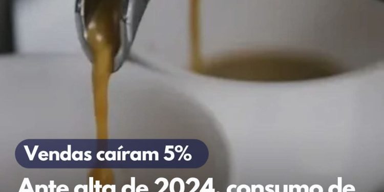 Brasileiros estão consumindo menos café