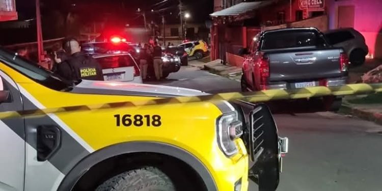 Violência em Rio Branco do Sul: homem é morto a tiros na Vila São Pedro.