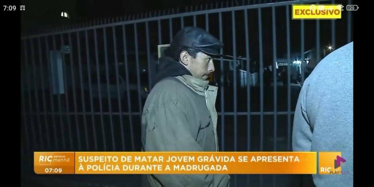 Suspeito de matar adolescente no interior de Rio Branco do Sul se entrega à Polícia