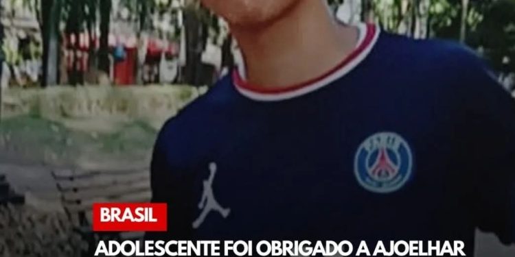 Adolescente teve que se ajoelhar na brasa antes de ser assassinado