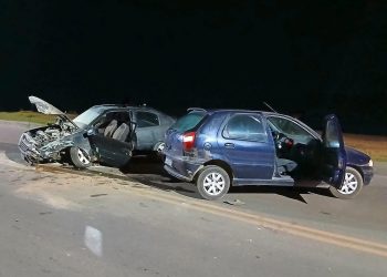 Acidente grave entre veículos em Almirante Tamandaré