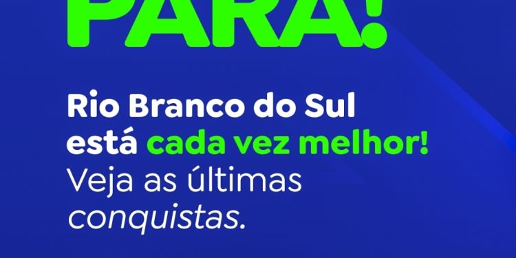 Rio Branco do Sul cada vez melhor | É entrega atrás de entrega!