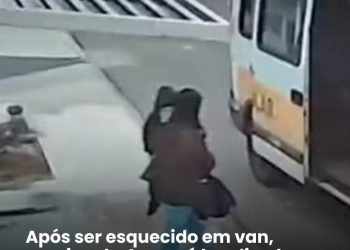 Motorista de Van esquece criança de 4 anos no carro e ela sai sozinha pelas ruas