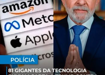 TRUMP recebe carta de gigantes da tecnologia