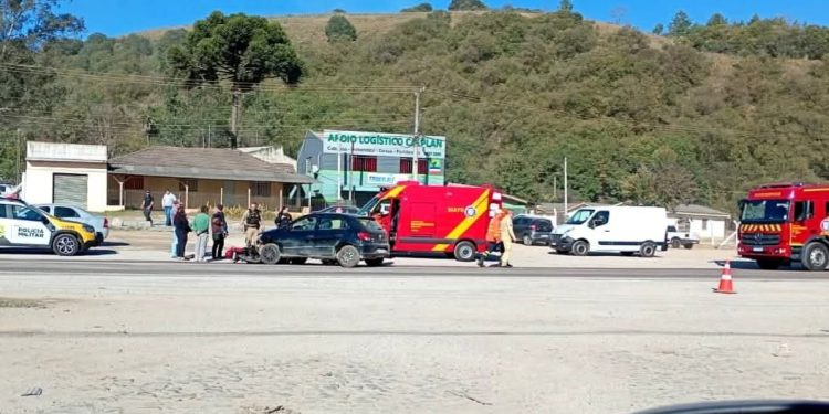 Acidente na Rodovia dos Minérios