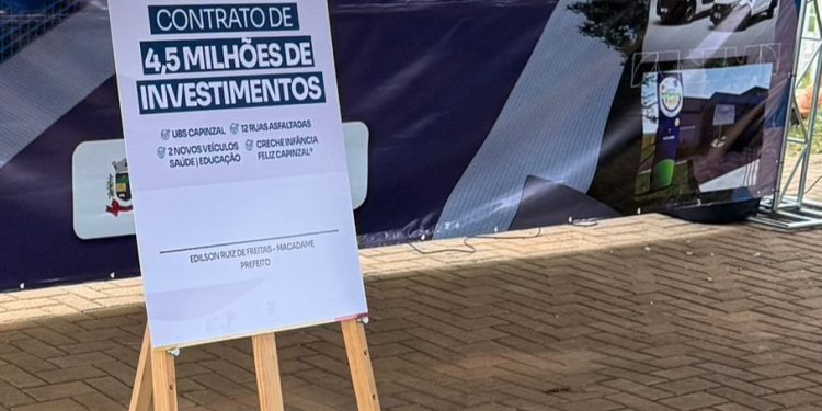 Prefeitura de Itaperuçu anuncia pacote de obras