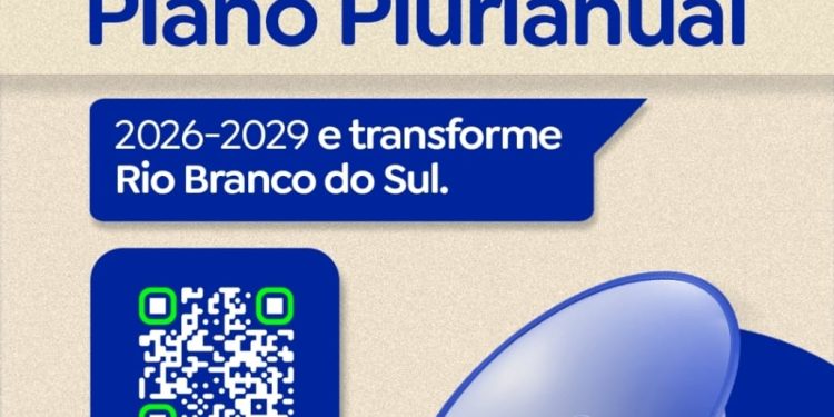 PPA –  Plano Plurianual 2026-2029 de Rio Branco do Sul