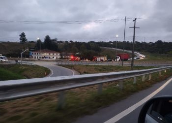 Motociclista fica ferida em acidente no Contorno Norte