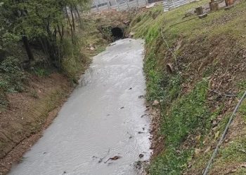 Coloração de Rio chama atenção em Rio Branco do Sul