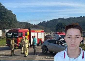 Jovem de 19 anos morre em acidente na Rodovia dos Minérios