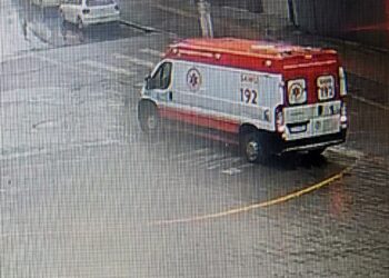 Grave acidente deixa homem ferido no centro de Rio Branco do Sul