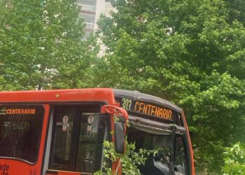Ônibus “Centenário” tem barra de direção rompida e causa acidente em Curitiba