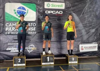 Rio-branquense é campeã Paranaense de Ciclismo