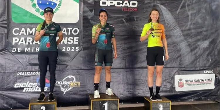 Rio-branquense é campeã Paranaense de Ciclismo