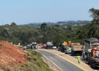 Acidente grave interdita Contorno Norte na manhã desta quarta-feira