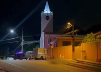 Homem é assassinado em frente à Igreja Matriz de Almirante Tamandaré