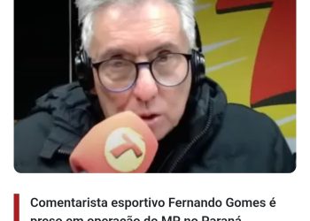 Jornalista é preso na investigação do MPPR