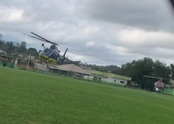 Helicópteros resgatam feridos após briga com facões em Itaperuçu