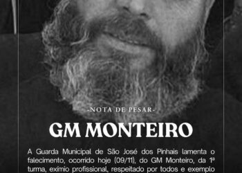 Comoção marca a despedida do Guarda Municipal Juliano Monteiro
