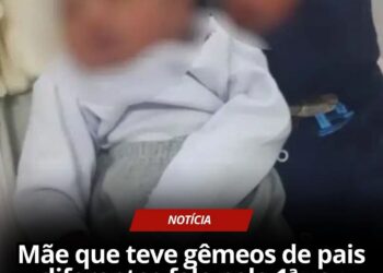 Como assim? Gêmeas de pai diferente…
