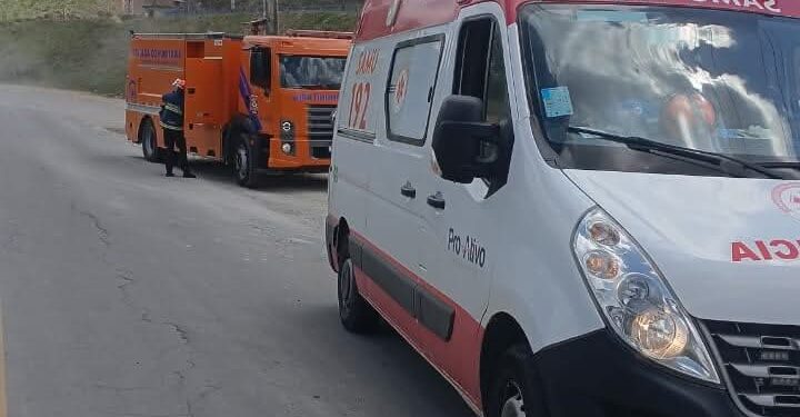 Colisão entre ônibus e moto deixa motociclista ferido em Rio Branco do Sul
