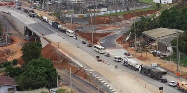 Trechos da Rodovia dos Minérios serão liberados até sábado