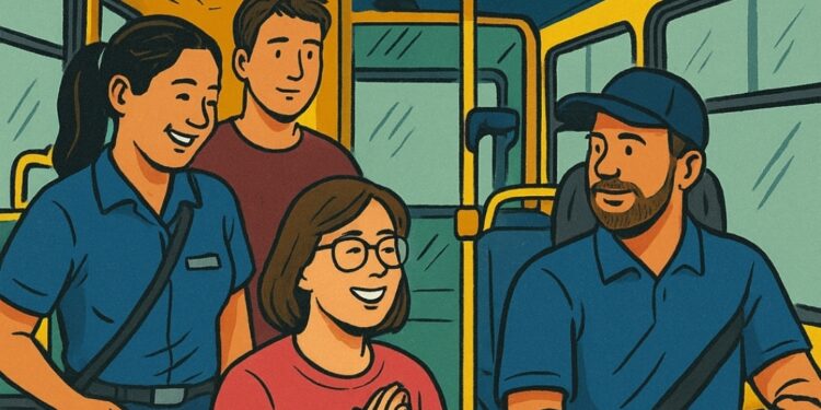 Gratidão aos heróis do transporte coletivo: equipe de Almirante Tamandaré salva vida de passageiro cadeirante