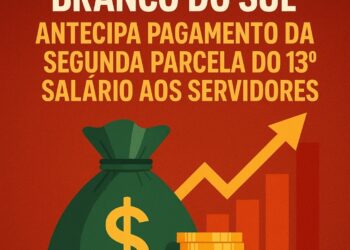 Prefeitura de Rio Branco do Sul antecipa pagamento da segunda parcela do 13º salário aos servidores