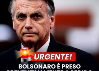 Ex presidente Bolsonaro é preso pela Polícia Federal em Brasília