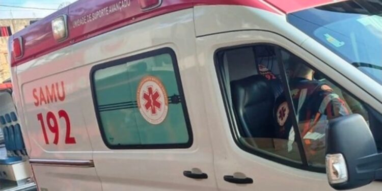 Motociclista  fica ferido após acidente no centro de Rio Branco do Sul