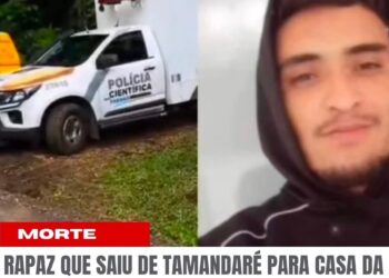 Rapaz que saiu de Tamandaré para casa da mãe em Itaperuçu é encontrado morto