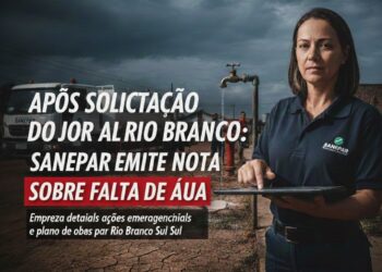 Sanepar responde à Redação do Jornal Rio Branco sobre situação emergencial no abastecimento de água