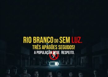 Segunda-feira sem luz em Rio Branco do Sul