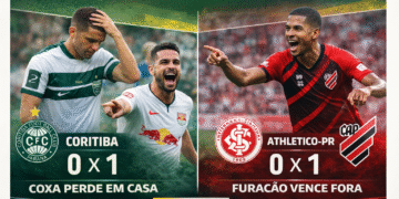 Athletico-PR vence fora, Coxa perde em casa na largada do Brasileiro