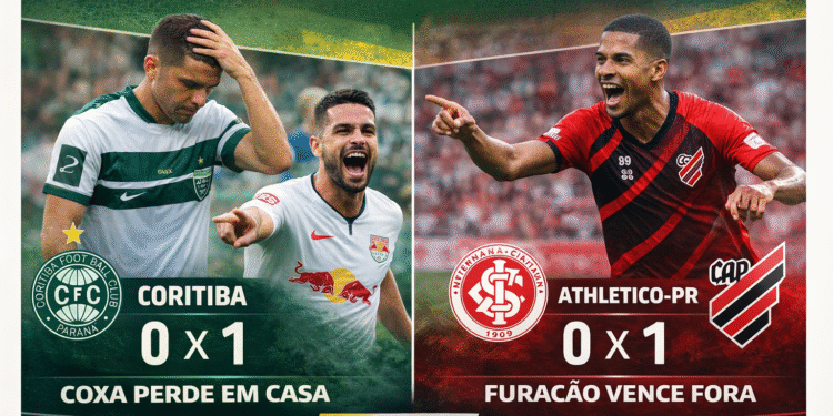 Athletico-PR vence fora, Coxa perde em casa na largada do Brasileiro