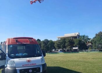 Vereador Dito Guimarães sofre acidente em Itaperuçu e é transferido de helicóptero para Curitiba