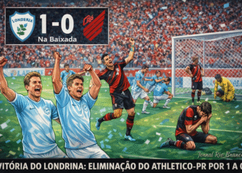 Athletico Pr perde em casa e é eliminado pelo Londrina
