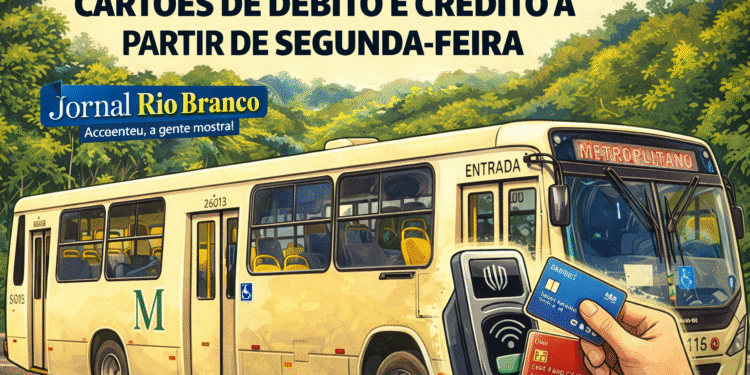 Ônibus da Viação do Sul passam aceitar cartão de crédito e débito na próxima semana