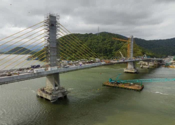 Falta pouco: Estado divulga novas imagens da construção da Ponte de Guaratuba