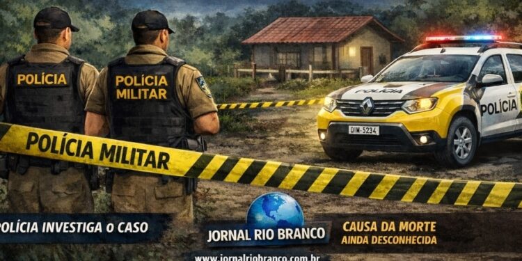 Morador é encontrado morto na localidade de olaria em rio branco do sul
